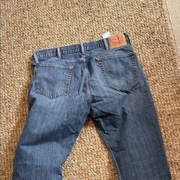 Levi's Men's Denim Straight Jeans - Picture 6 of 6